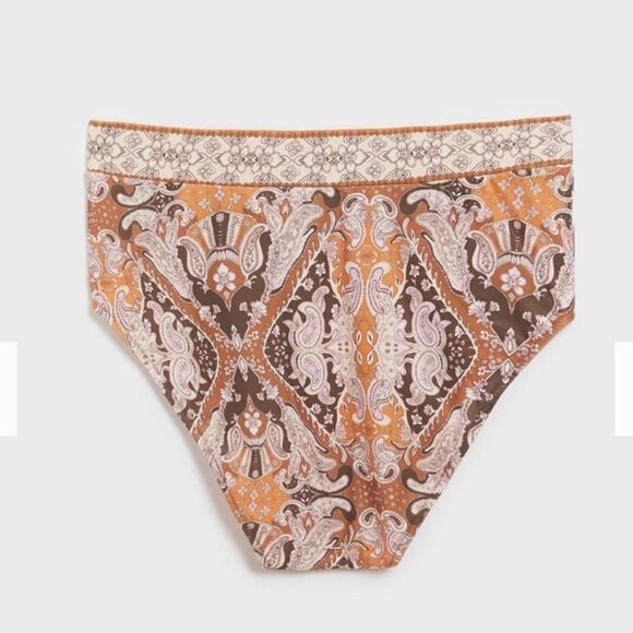 Anthropologie XS Alana Gunn Campbell High Waisted Bikini Swim Set - Picture 3 of 16